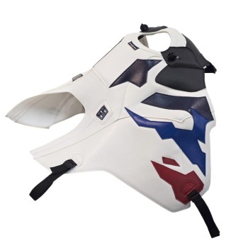 ΚΑΛΥΜΜΑ BAGSTER HONDA AFRICA TWIN ADV CRF 1100 SPORT (2020-2023) ΜΑΥΡΟ ΜΑΤ GRAINY/ΛΕΥΚΟ/DECO ΜΠΛΕ ΣΚΟΥΡΟ-GITANE ΜΠΛΕ-ΚΟΚΚΙΝΟ